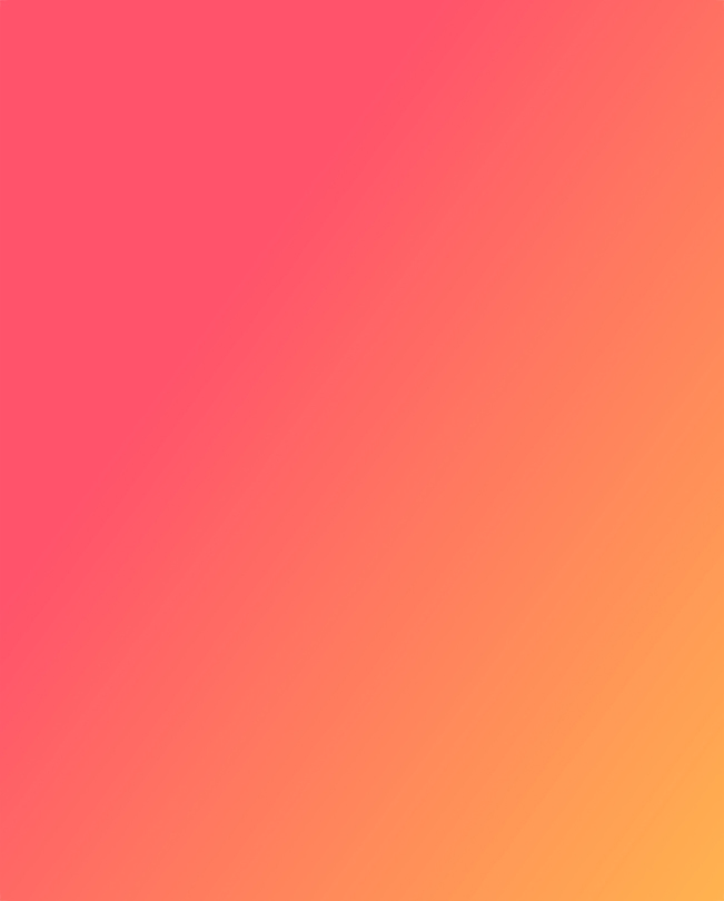 Texto sobre un fondo con un degradado en rosa y naranja. 