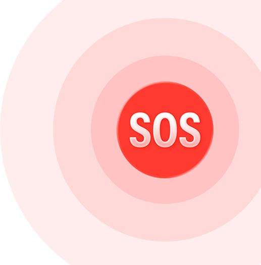 Hädaabi SOS-ikoon