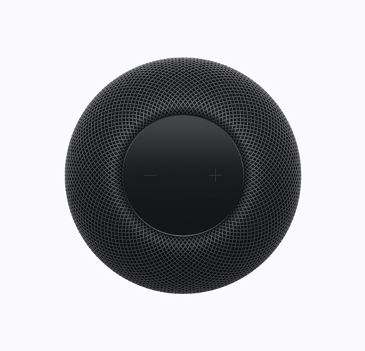 HomePod, Midnight colour, top exterior