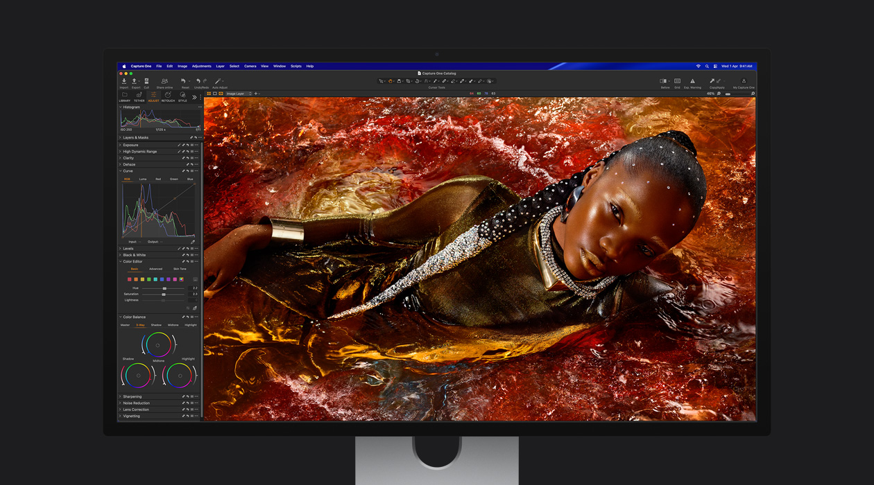 An image file with multiple view options in the left hand navigation