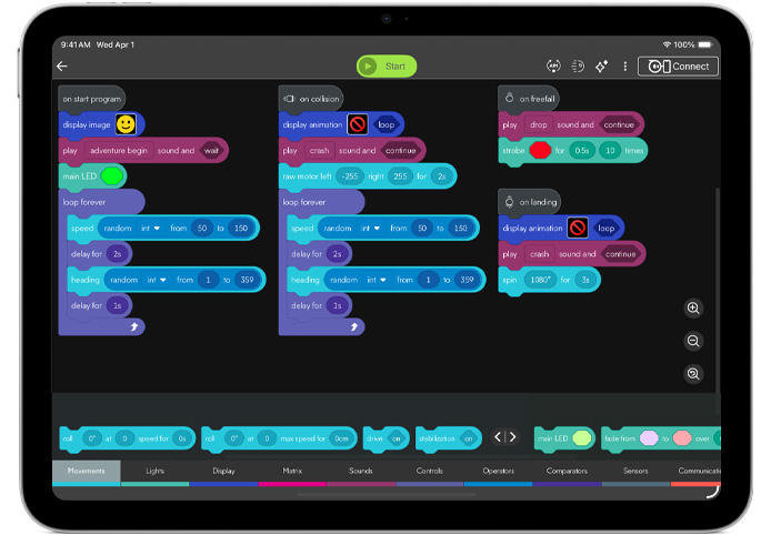 Aplikasi Sphero Edu